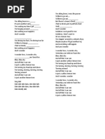 Lemon Tree Lyrics by Fools Garden | PDF