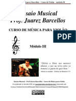 Ensaio Musical Mc3b3dulo III