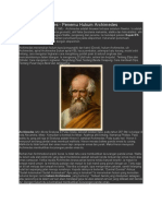 Biografi Archimedes Penemu Hukum Archime