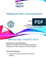 Minggu Ke-1 Pengenalan SCM