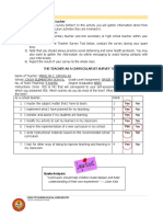 Do The Assignment Activity: Interview With A Teacher