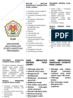 Leaflet Gangguan Kesehatan Pada Lansia