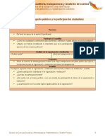 Andamio Cognitivo: El Gasto Público y La Participación Ciudadana