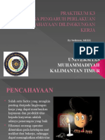 Praktikum k3 - Pencahayaan