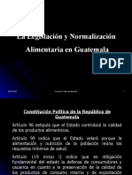 legislación alimentaria guatemalteca