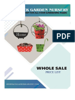 Metal Pot Catalogue - Back Garden Nursery - Wholesale Rates - Reseller Program