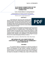 Influence of Shear Connectors On The Concrete Beam-Composite Slab Connection