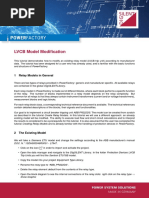 LVCB Model Modification: 1 Relay Models in General