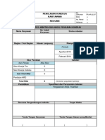 Penilaian Kinerja Karyawan Resume