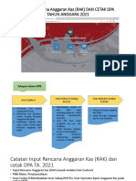 Alur Proses Input Rencana Anggaran Kas (RAK) 2021 Edit
