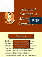 Standard Costing: A Managerial Control Tool