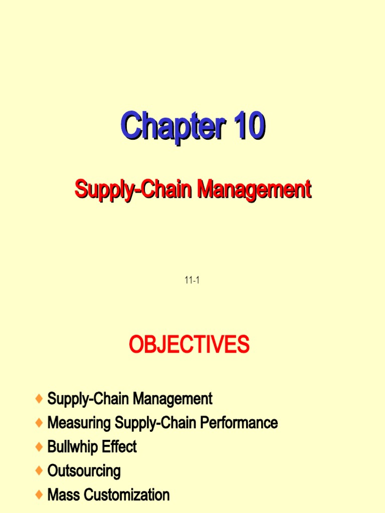Week 8 | PDF | Supply Chain Management | Supply Chain