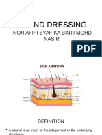 Wound Dressing: Nor Afifi Syafika Binti Mohd Nasir