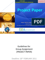 Project Paper: Assoc. Prof. Dr. Asyraf Wajdi Dusuki