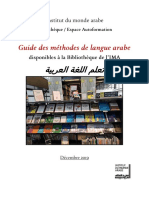 Guide Methodes Langue Arabe FINAL Decembre2019