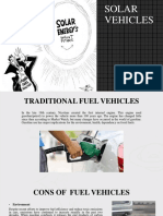 Solar Vehicles: Gokul Jayan