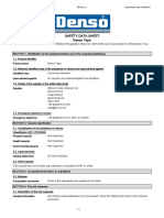 Safety Data Sheet Denso Tape