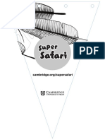 Super Safari FY16 Super Safari Colour in Bunting Home-School Resources