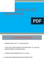 Komunikasi Dalam Organisasi