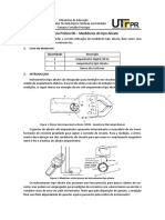 Medição corrente com alicate amperímetro