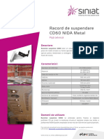 Fisa Tehnica Racord Suspendare cd60 Nida Metal