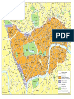 Map of congestion charge zones