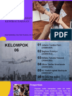 Presentation Enterpreneur Kel. 6