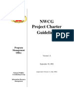 NWCG Project Charter Guidelines: Program Management Office
