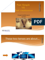 Past Simple VS Past continuous: English Language - ΤΑΞΗ ΣΤ' Graphics