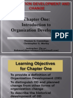 Chapter One: Introduction To Organization Development: Thomas G. Cummings Christopher G. Worley Instructor: Zia-Ur