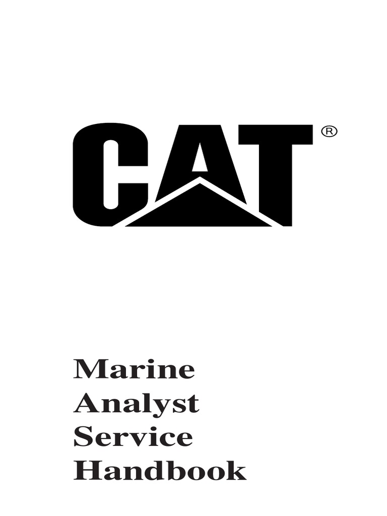 Caterpillar Marine Analyst Hand Book | PDF | Propeller | Horsepower