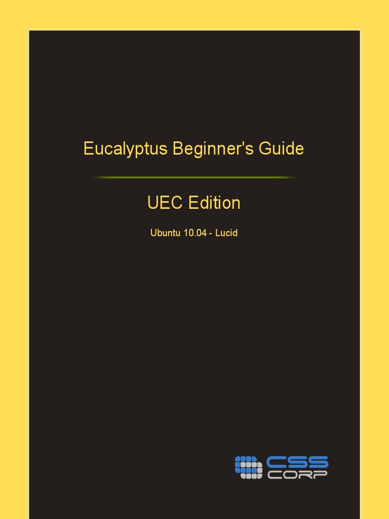 Eucalyptus Cloud Setup Guide for Beginners | PDF | Cloud Computing ...