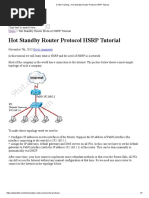 CCNA Training Hot Standby Router Protocol HSRP Tutorial