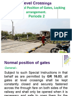5.2 - Normal Position of Gate & Locking Arrangement