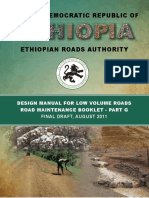 Design Manual for Low Volume Roads Part G