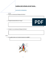 3 pms fabrication de l'acier