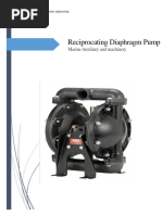 Reciprocating Diaphragm Pump: Marine Auxiliary and Machinery