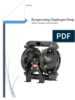 Reciprocating Diaphragm Pump: Marine Auxiliary and Machinery