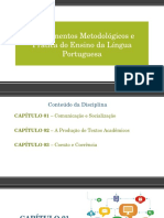 Fundamentos Metodológicos e Prática Do Ensino Da Língua Portuguesa