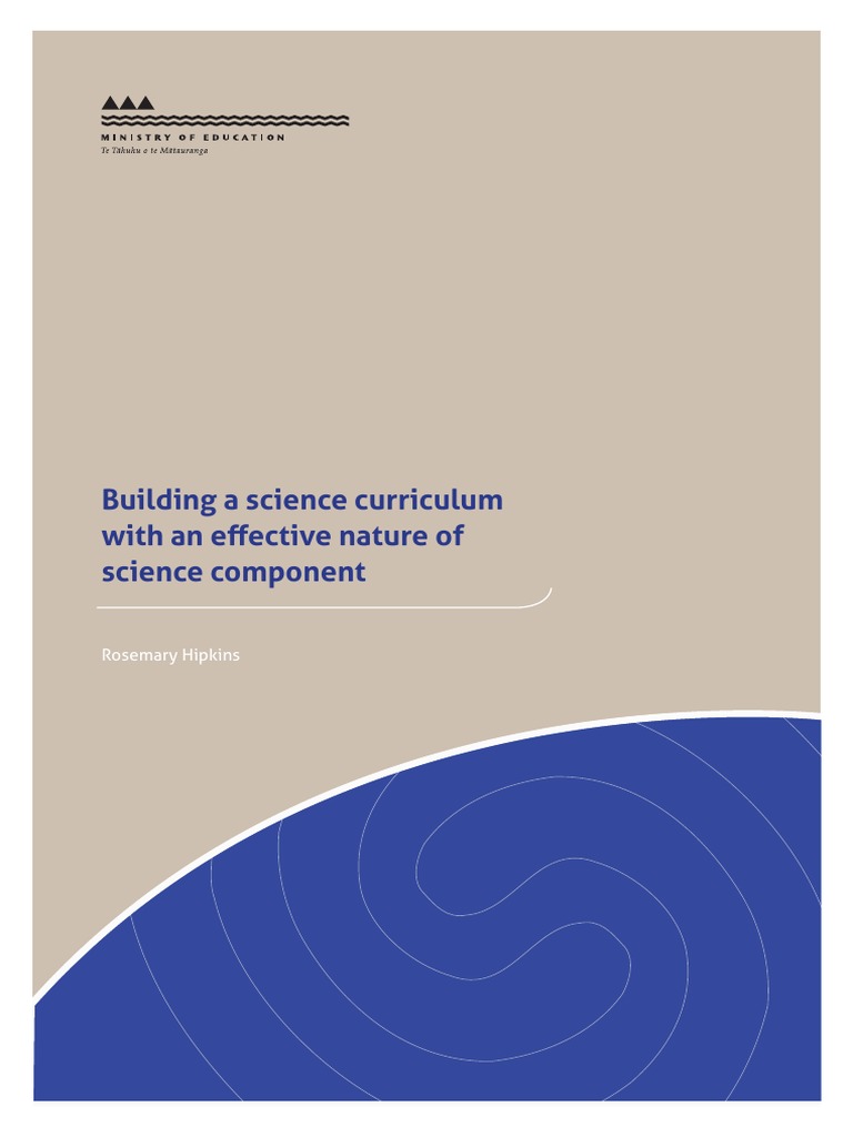 Building A Science Curriculum With An Effective | PDF