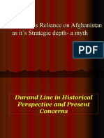 Lec 11 Afghanistan As Strategic Depth and Durand Line