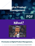 Digital Product Management Class 5 2