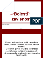 Prezentacija-Bolesti Zavisnosti