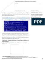 Como analisar arquivos MiniDump com o BlueScreenView. • Reparar o Windows ™