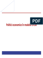 Politici in Modelul IS-LM