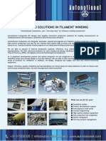 Integrated Solutions in Filament Winding