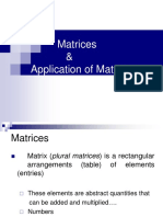 Matrices and Applicationofmatrices-12548583645124-Phpapp03