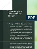 The Principle of Totality and Its Integrity