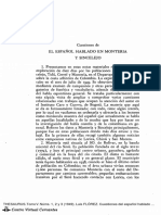 Español Hablado en Córdoba y Sucre