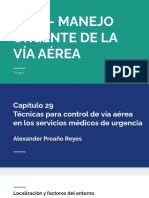 ATLS - MANEJO URGENTE DE LA VIA AEREA Grupo 3